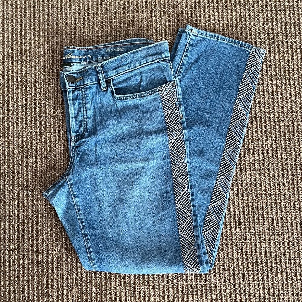 Eddie Bauer Boyfriend Jeans - Embroidered Detail